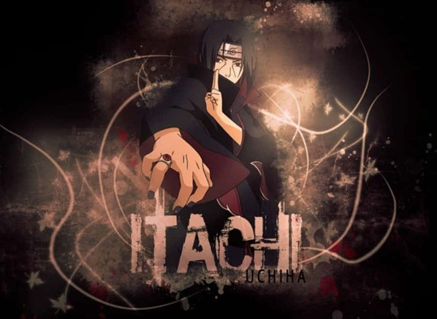 Mysterisches Uchiha Itachi Kunstwerk