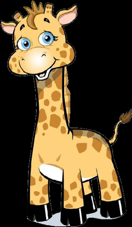 Giraffe Clip Art - Cartoon Giraffes Clip Art