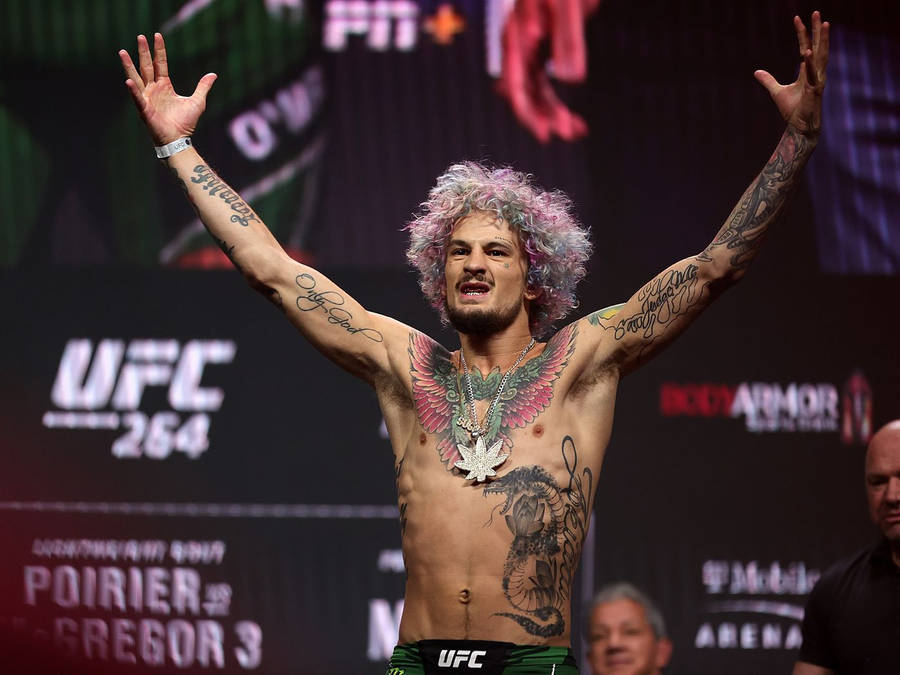 Sean O'Malley Pumped Up During Weigh In