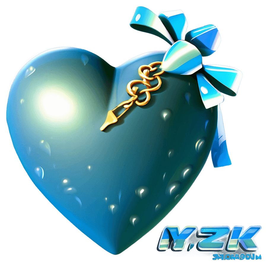 Y2K Heart Gif PNG 3