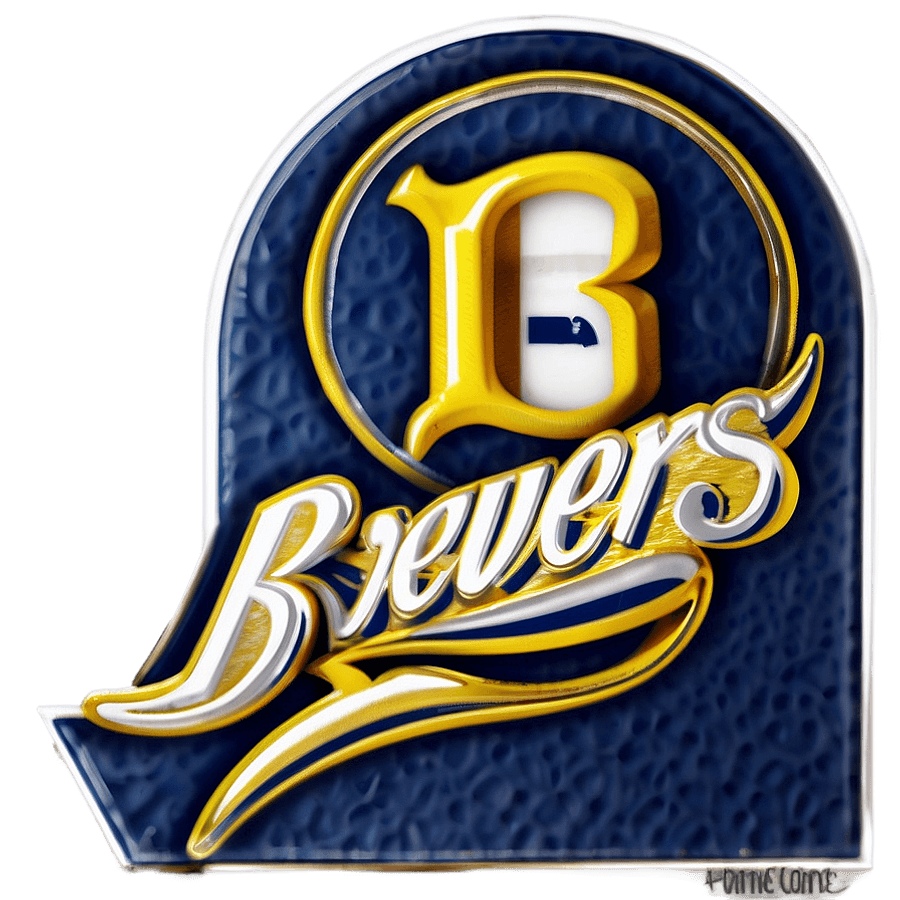 Brewers Logo for T-Shirts PNG khx