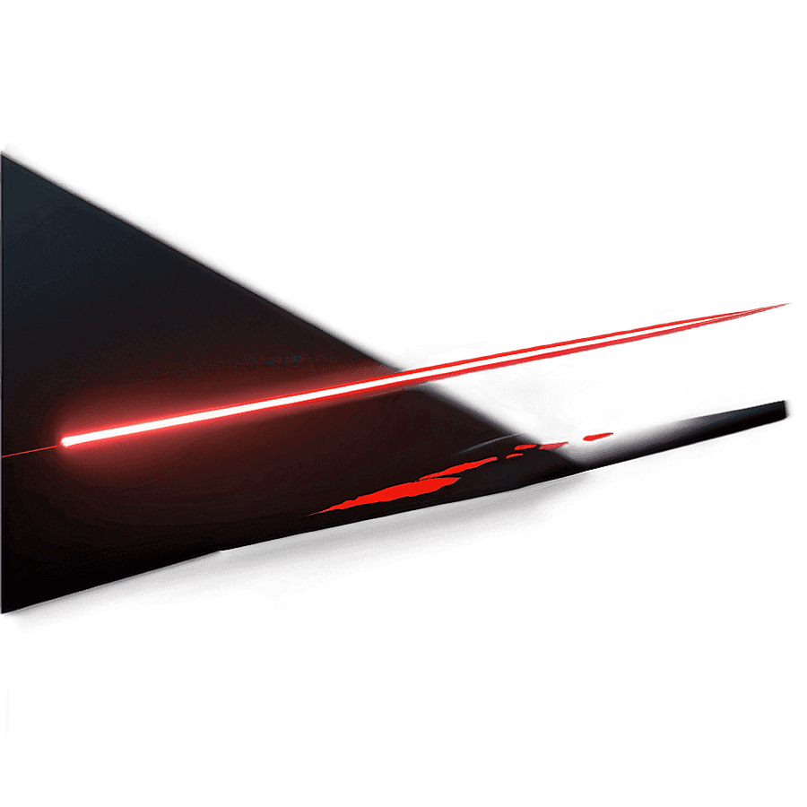 Red Laser Beam Diagonal PNG 06272024