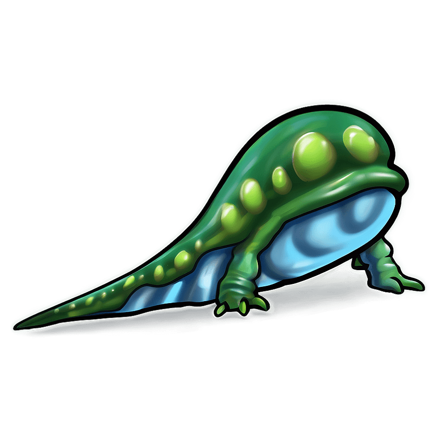 Fantasy Slug Creature PNG uwv