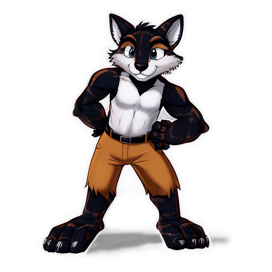 Furry Anthro Character PNG 48