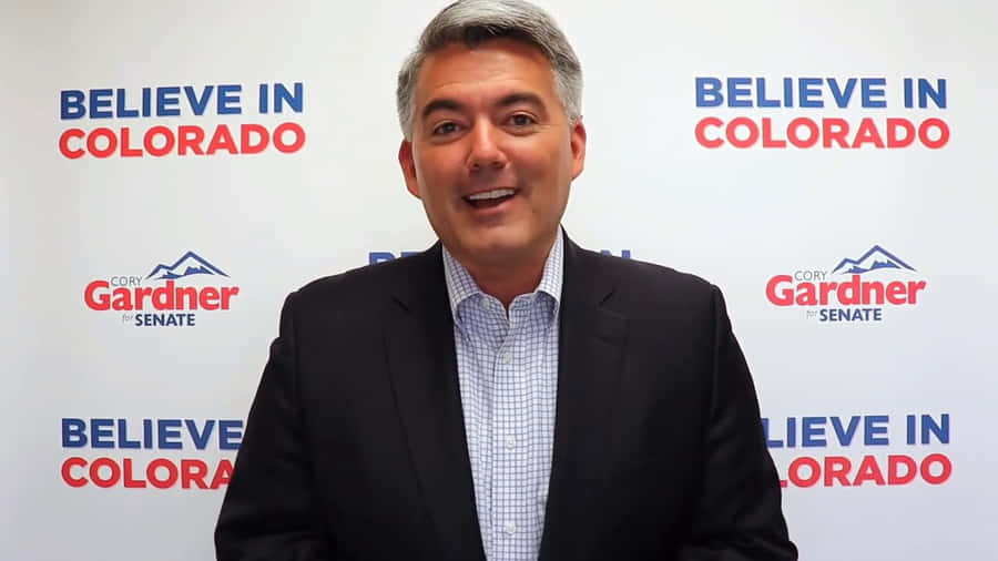 Bildunterschrift: Cory Gardner bei einer öffentlichen Rede