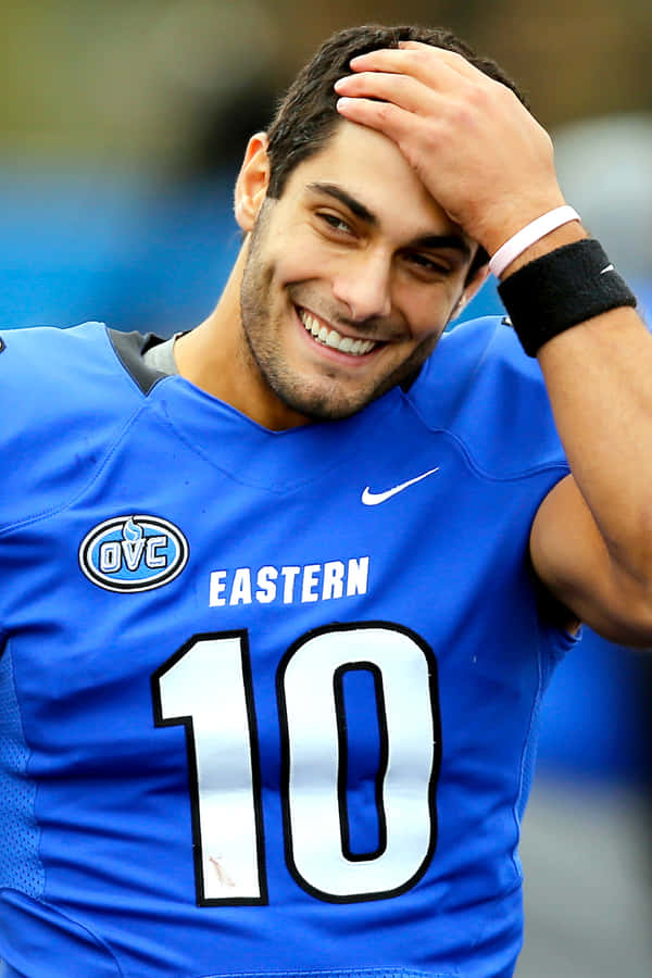 Papelde parede de Jimmy Garoppolo com dimensões de 1667 x 2500.