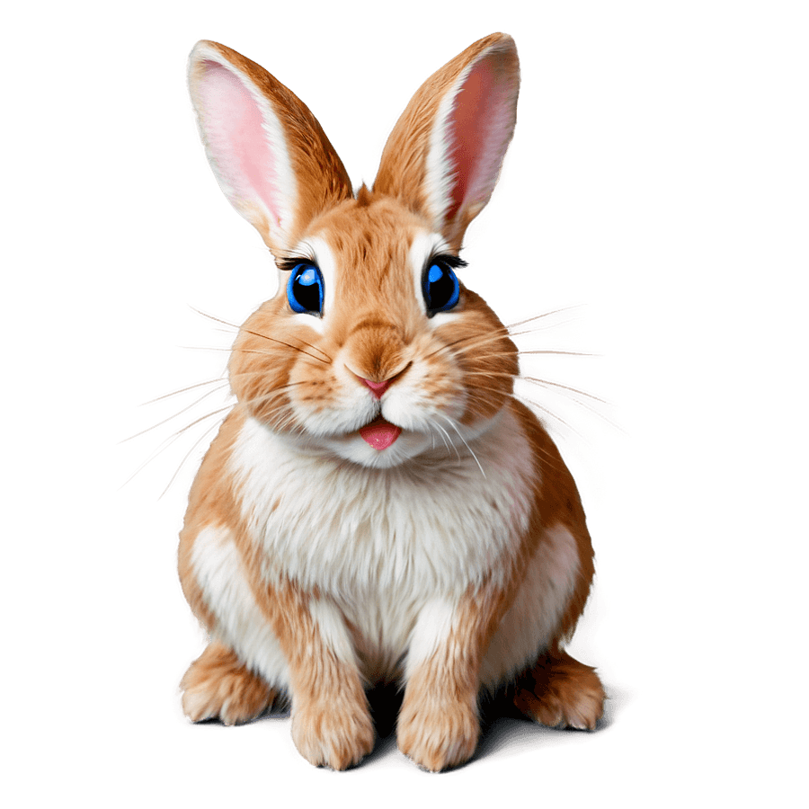Affectionate Bunny Graphic PNG 55