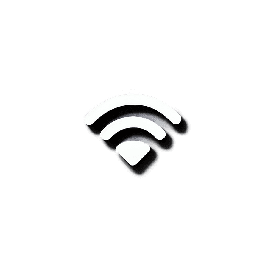 Minimalist Wifi Logo PNG 05262024