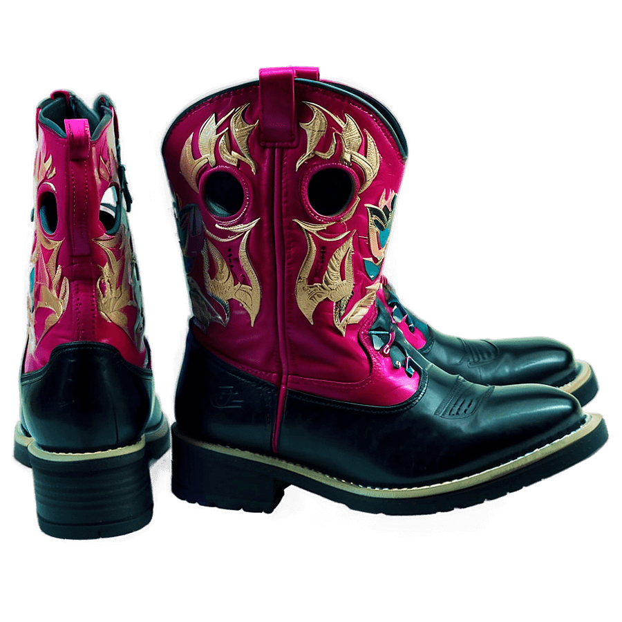 Kids Cowboy Boots PNG ruv92