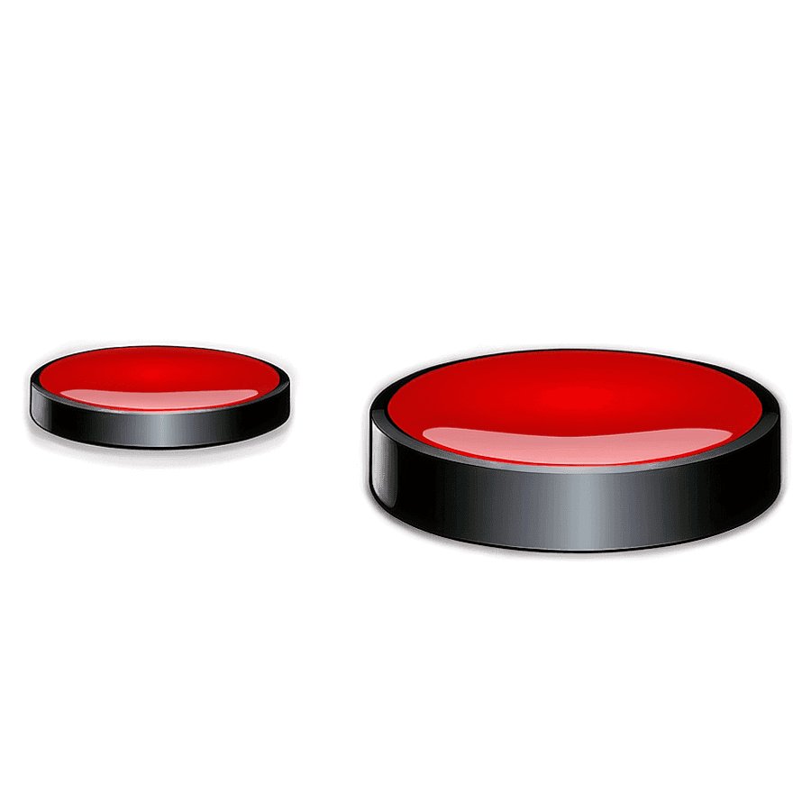 Red Button for Click PNG 05262024