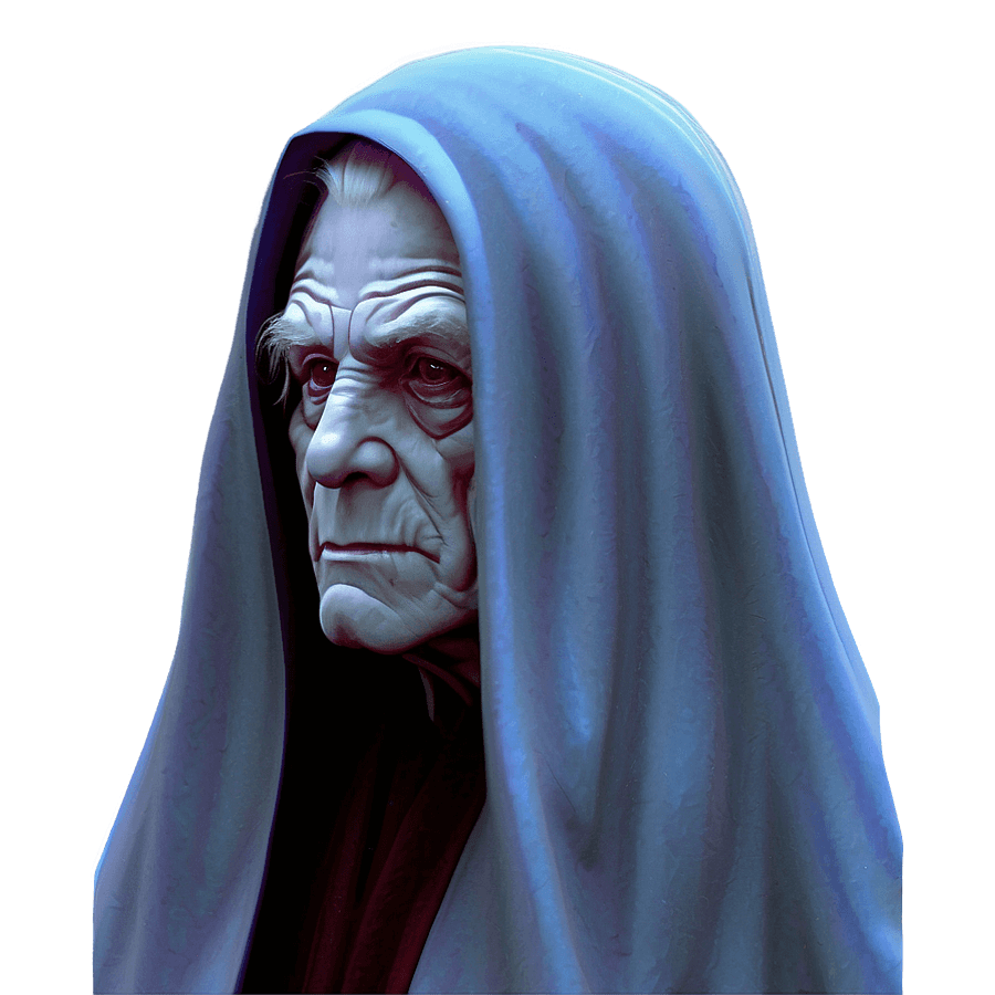 Galactic Emperor Palpatine Design PNG pnd