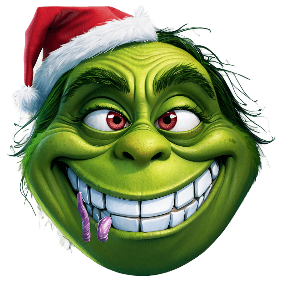 Merry Grinchmas Festive Spirits PNG 34