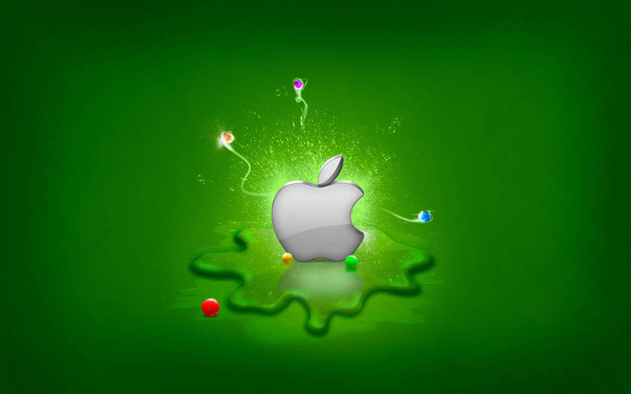 3D Green Background Apple Mac OS Cool Wallpape #1852 Wallpaper .