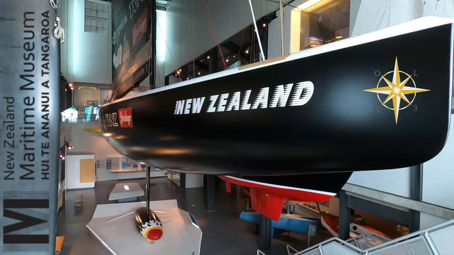 Esposizione del Museo Marittimo della Nuova Zelanda