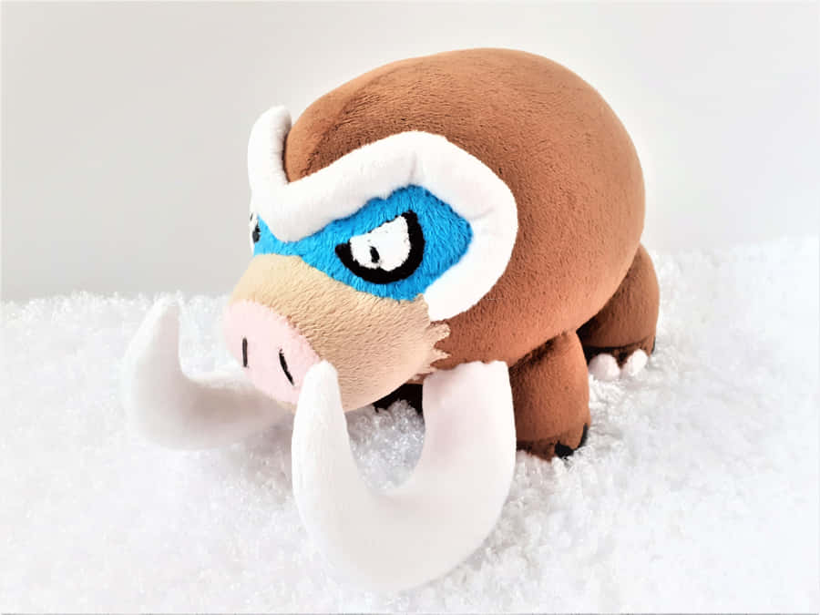 Adorable Mamoswine Pokemon Plush Toy