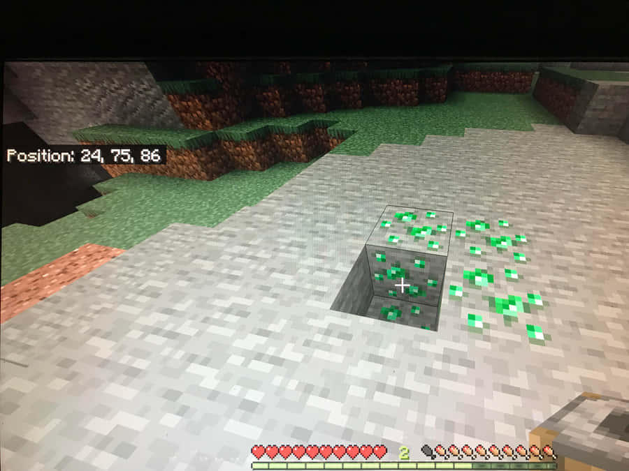 MinecraftSmaragde 4032 x 3024 Hintergrundbild