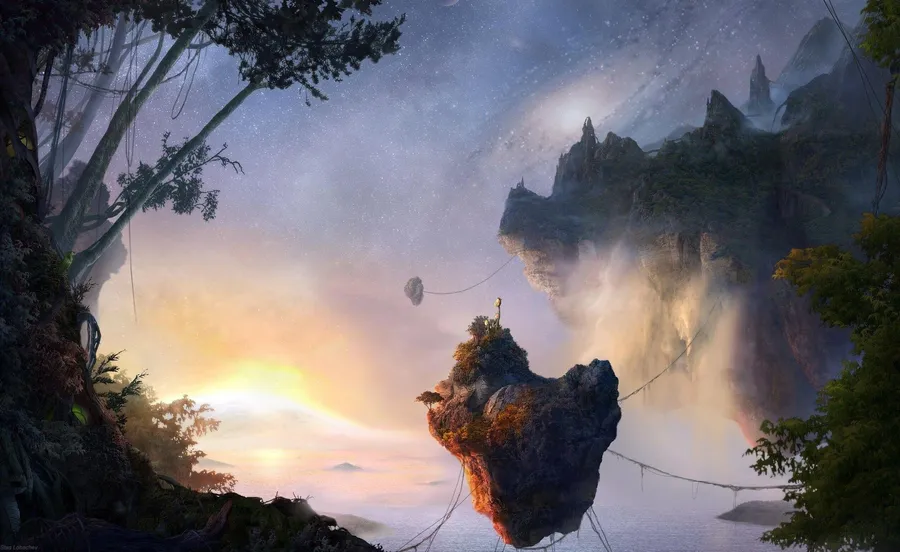 Floating Island background