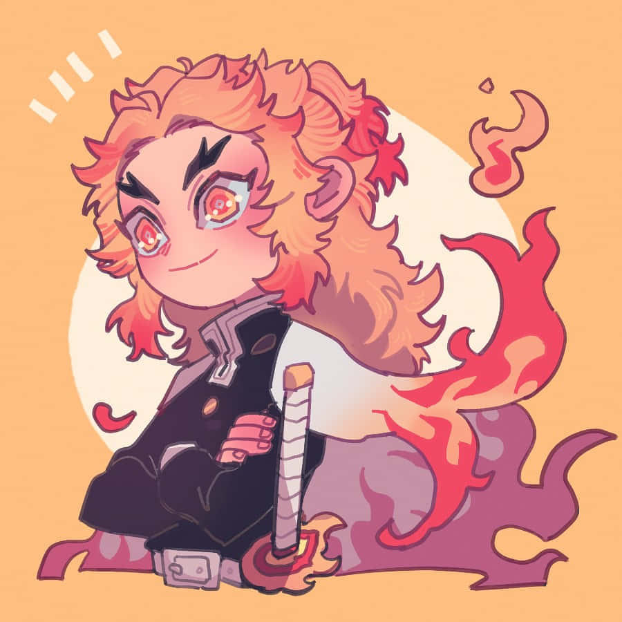 RengokuChibi papel de parede de 900 x 900 pixels