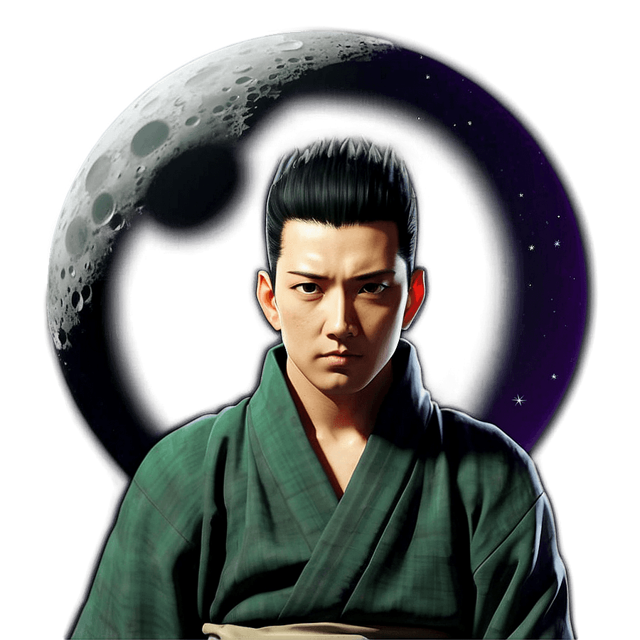 Shikamaru Under the Moon PNG 06232024