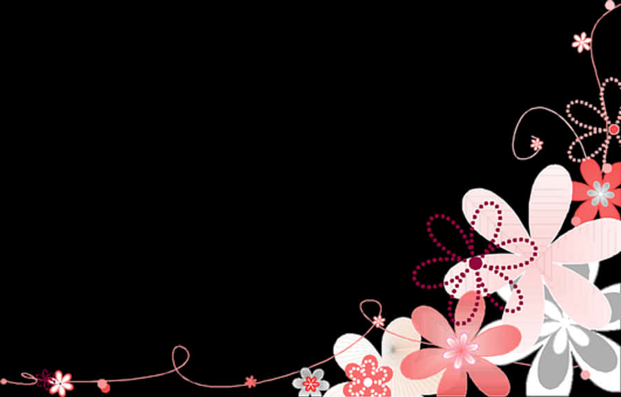 Pink_ Floral_ Abstract_ Background
