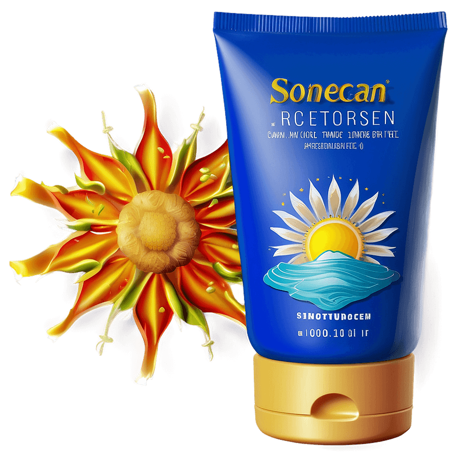 Sunscreen Lotion PNG jqx