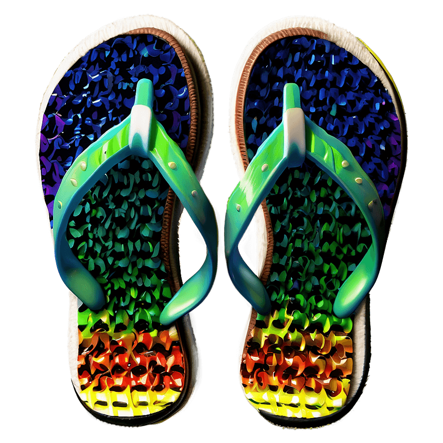Handmade Flip Flops PNG 05252024