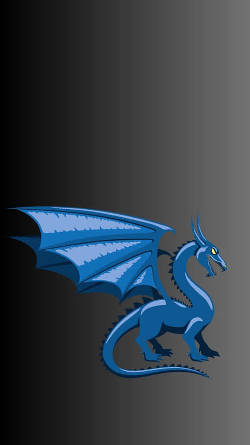Blådrage 1080 x 1920 tapet.