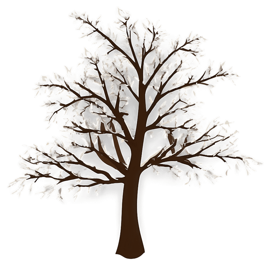 Rustic Autumn Tree PNG vak