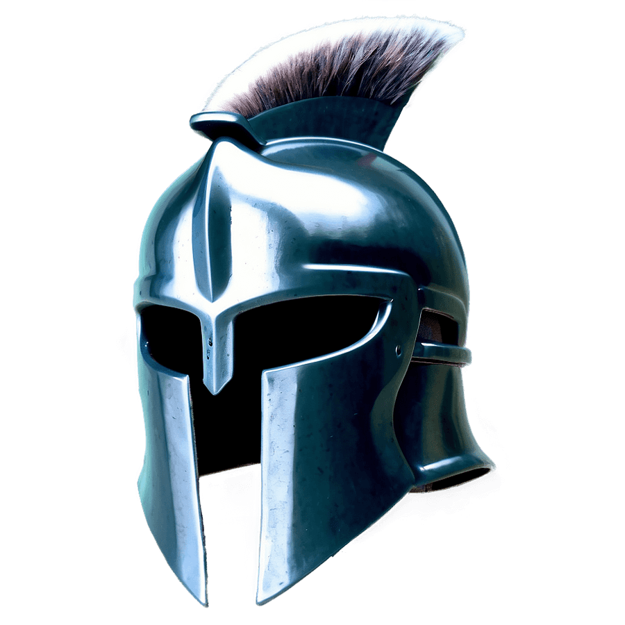 Realistic Spartan Helmet PNG 45