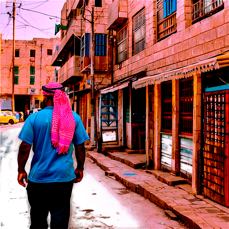 Hebron Old City Streets PNG 05212024