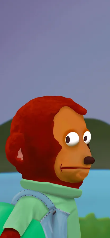 Monkey Meme Side Eye
