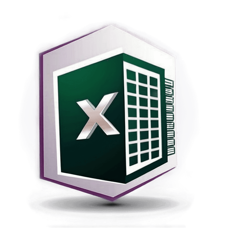 Creative Excel Logo Concept PNG anx