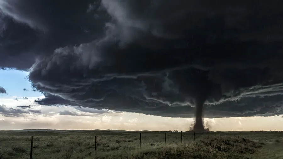 Dark Cone Tornado wallpaper