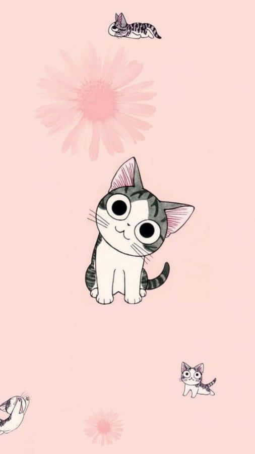 Kawaiitegnefilm 1080 x 1920 tapet.