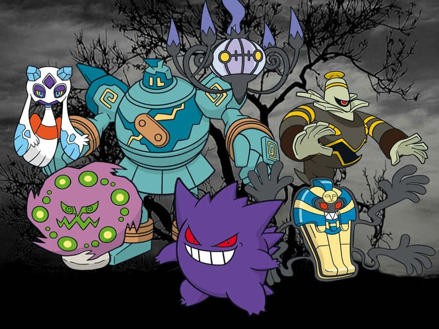 Chameo seu Pokemon Fantasma interior!