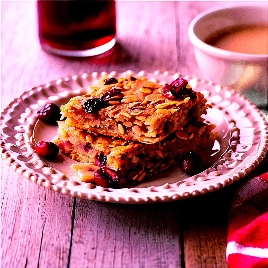 Cranberry Bliss Flapjacks PNG 87
