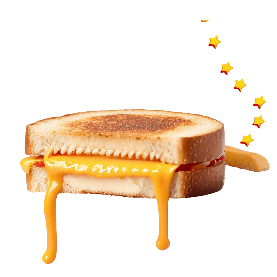 Grilled Cheese Heaven PNG 05262024