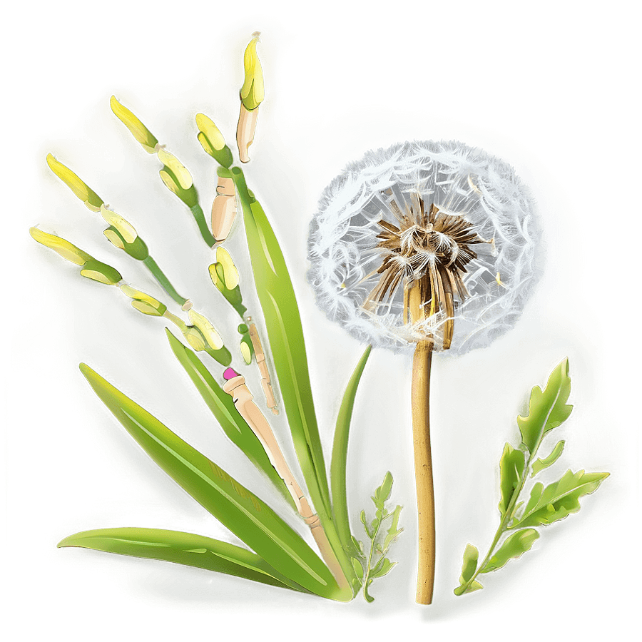 Dandelion Fluff PNG vbg
