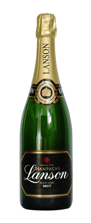 Lanson Champagne Black Label Brut Bottle