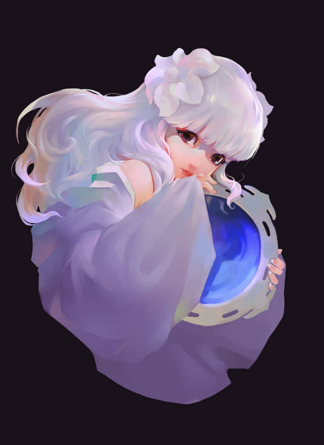 Kanna,il demone dello specchio, da Inuyasha