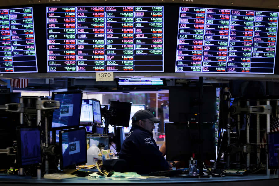 Immaginidel centro della Borsa di New York