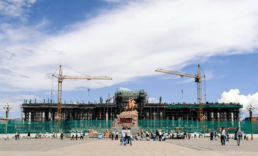 Alun-Alun Sukhbaatar Mongolia