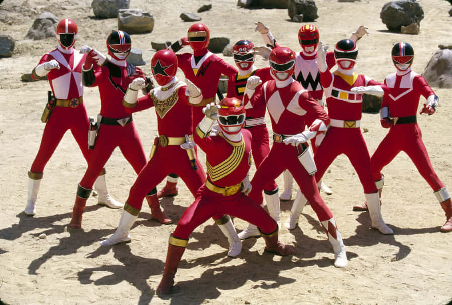 Reunião da Equipe do Ranger Vermelho