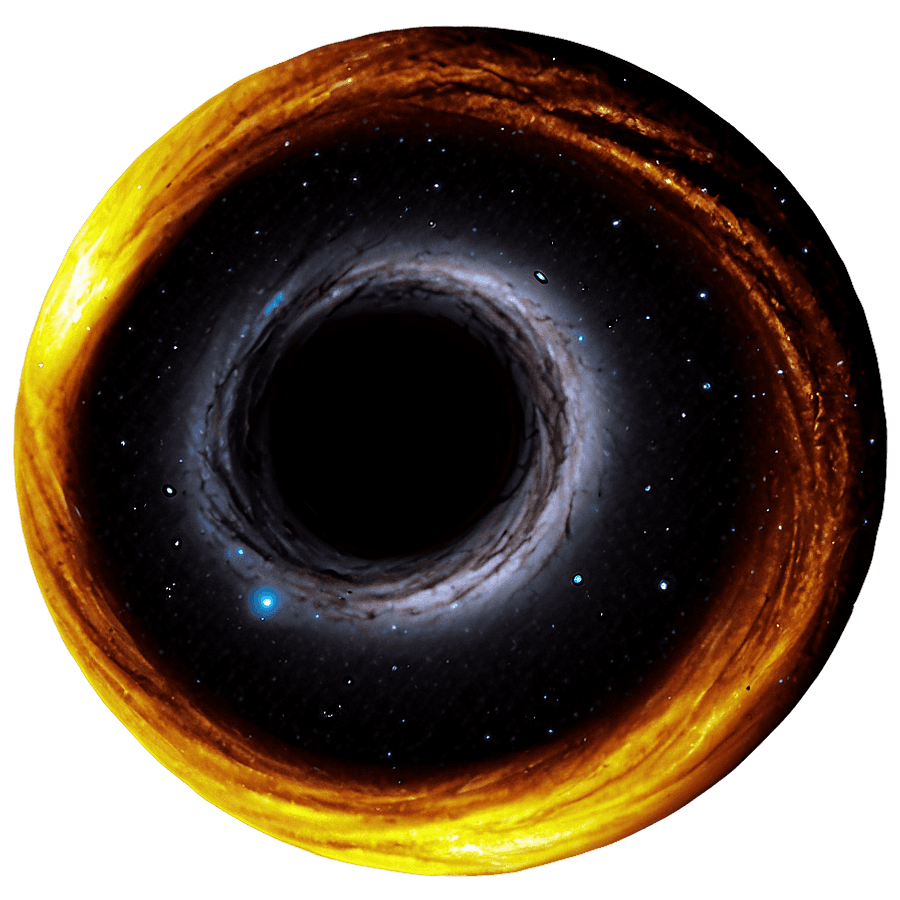 Black Hole in Deep Space PNG iwe