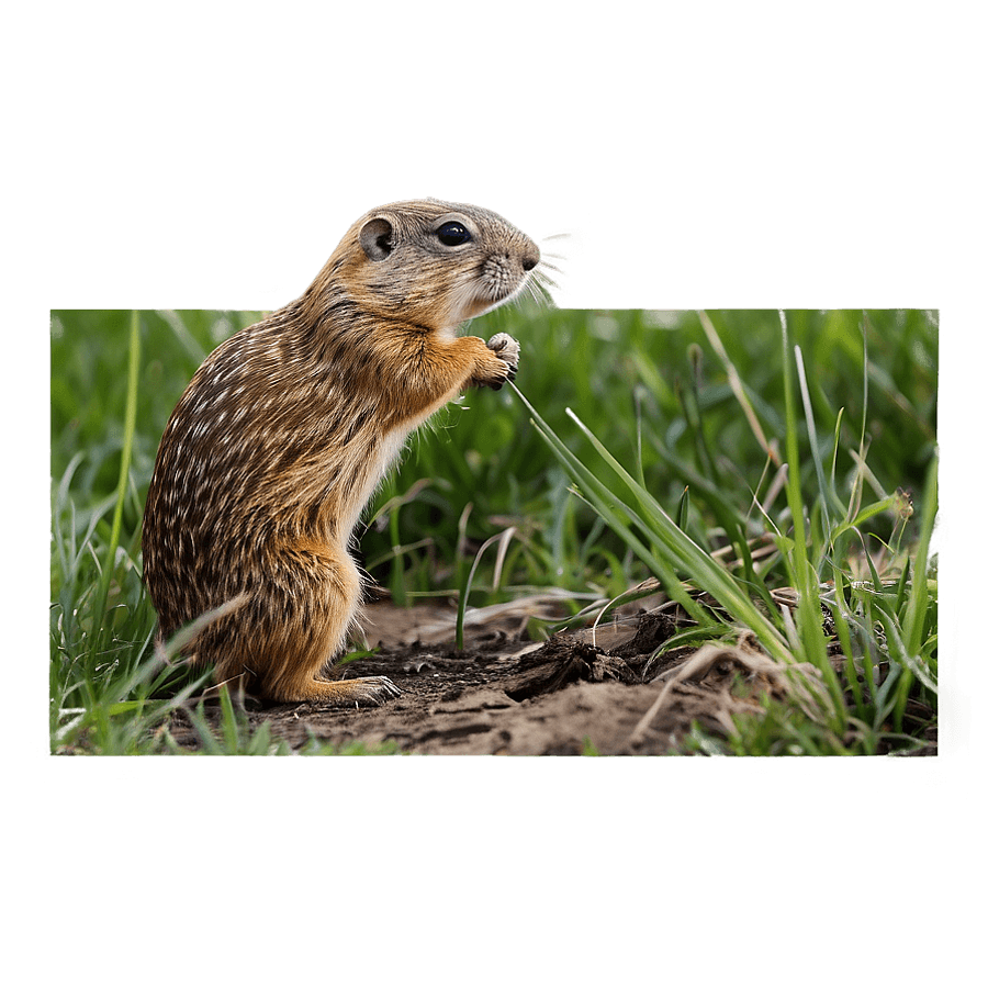 Gopher in Nature Background PNG 11