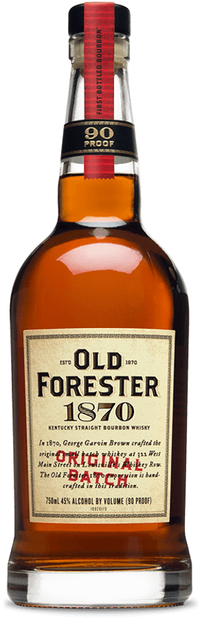Old Forester1870 Kentucky Straight Bourbon Whiskey Bottle