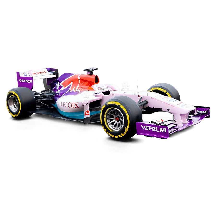 Celebratory F1 Car PNG yqv