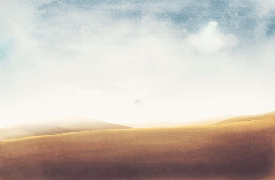 Sfondo Artistico delle Dune del Deserto