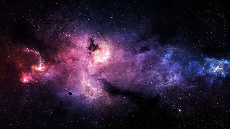 Purple Galaxy Large