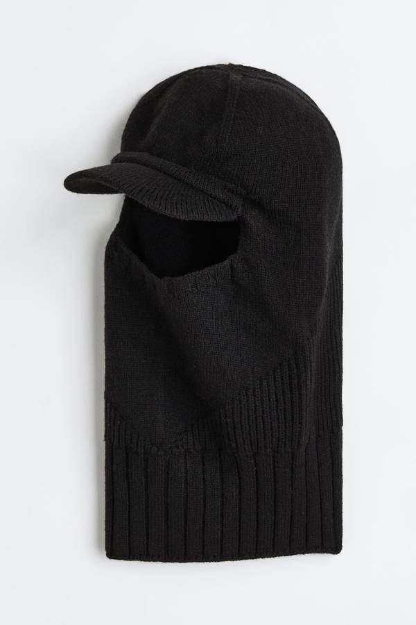 Hold dig varm og hyggelig i denne vinter med et sorte ski maske tapet.
